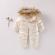 Combinezon alb sidefat din fas (marime disponibila: 6-9 luni (marimea 19