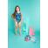 Costum de baie pentru fetite - exotic (marime disponibila: 10 ani)