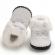 Ghetute imblanite albe (marime disponibila: 6-9 luni (marimea 19 incaltaminte))