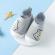 Mocasini gri - teddy (marime disponibila: marimea 26)