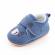 Pantofiori albastri pentru baietei - teddy (marime disponibila: 3-6 luni