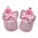Pantofiori roz pentru fetite - fluturas (marime disponibila: 9-12 luni (marimea