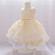 Rochita eleganta ivoire cu trena (marime disponibila: 3-6 luni (marimea 18