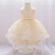 Rochita eleganta ivoire cu trena (marime disponibila: 3-6 luni (marimea 18