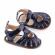 Sandale bleumarine pentru fetite - heart (marime disponibila: 3-6 luni (marimea