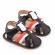 Sandalute negre pentru baietei (marime disponibila: 3-6 luni (marimea 18