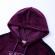 Trening mov cu negru din material tip catifea pentru fetite (marime