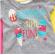 Tricou fetite - summer time (marime disponibila: 0-3 luni)