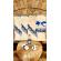 Trusou botez baietei cu dantela albastra (marime disponibila: one size)