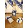Trusou botez baietei cu dantela albastra (marime disponibila: one size)