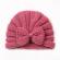 Caciulita crosetata tip turban cu fundita (marime disponibila: 3-6 luni
