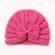 Caciulita crosetata tip turban cu fundita (marime disponibila: 6-9 luni