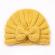 Caciulita crosetata tip turban cu fundita (marime disponibila: 6-9 luni