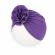 Caciulita tip turban cu floare aplicata in fata (marime disponibila: 6-9 luni
