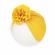 Caciulita tip turban cu floare aplicata in fata (marime disponibila: 6-9 luni