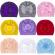 Caciulita tip turban cu funda din satin aplicata in fata (marime disponibila: