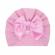 Caciulita tip turban cu funda din satin aplicata in fata (marime disponibila: