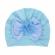 Caciulita tip turban cu funda din satin aplicata in fata (marime disponibila: