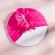 Caciulita tip turban cu perlute aplicate in fata (marime disponibila: 3-6 luni