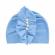 Caciulita tip turban cu perlute aplicate in fata (marime disponibila: 3-6 luni