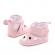 Cizmulite pentru fetite - pink teddy (marime disponibila: 6-9 luni (marimea 19