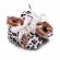 Ghetute albe imblanite - animal print (marime disponibila: 3-6 luni (marimea 18