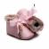Ghetute roz sidefat imblanite cu fundita din satin (marime disponibila: 6-9