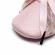 Ghetute roz sidefat imblanite cu fundita din satin (marime disponibila: 6-9