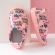 Mocasini roz - capsunele (marime disponibila: marimea 24)