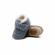 Botosei imblaniti bleu cu alb pentru baietei (marime disponibila: 3-6 luni