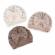Caciulita tip turban cu model din tesatura (marime disponibila: 6-9 luni