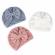 Caciulita tip turban cu model din tesatura (marime disponibila: 6-9 luni