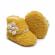 Cizmulite galben mustar pentru fetite - floricica (marime disponibila: 3-6 luni
