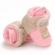 Cizmulite plusate roz cu crem pentru fetite - teddy (marime disponibila: 6-9