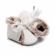 Ghetute albe imblanite cu fundita din satin (marime disponibila: 6-9 luni