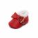 Pantofiori rosii imblaniti - shine (marime disponibila: 9-12 luni (marimea 20