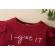 Compleu visiniu pentru fetite - i got it from my mama (marime disponibila: 0-3