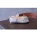 Pantofi eleganti argintiu sidefat - butterfly (marime disponibila: marimea 21)