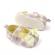 Pantofiori in carouri galbene si lila (marime disponibila: 6-9 luni (marimea 19