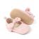 Pantofiori roz pentru fetite - heart (marime disponibila: 6-9 luni (marimea 19