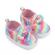 Pantofiori tip mocasini - curcubeu (marime disponibila: 9-12 luni (marimea 20