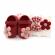 Set pantofiori si bentite - margareta roz (marime disponibila: 3-6 luni