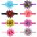 Bentita cu floare franjurata (marime disponibila: 0-12 luni, model: 2)