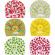 Caciulita tip turban - summer fruits (marime disponibila: 3-6 luni (marimea 18