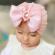 Caciulita tip turban cu funda din satin aplicata - queen (marime disponibila: