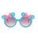 Ochelari de soare cu rama bleu - fashion (marime disponibila: 6-12 luni