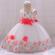 Rochita ocazie cu broderie corai (marime disponibila: 9-12 luni (marimea 20