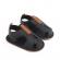Sandale negre pentru baietei - kant (marime disponibila: 3-6 luni (marimea 18