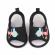 Sandalute negre pentru fetite - sirena (marime disponibila: 3-6 luni (marimea