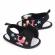 Sandalute negre pentru fetite - sirena (marime disponibila: 3-6 luni (marimea